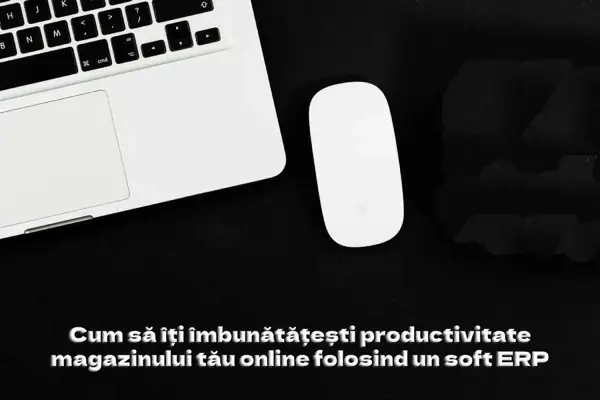 Îmbunătățește productivitate magazinului tău online folosind un soft ERP